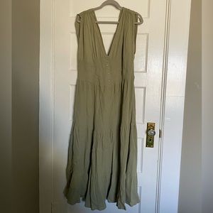 Sage Green ASOS Maxi Dress